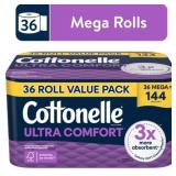 Cottonelle Ultra Comfort, 36 Mega Rolls