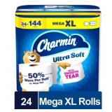 Charmin Toilet Paper Ultra Soft, 24 Rolls