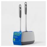 Toilet Plunger and Toilet Brush Combo - up&up