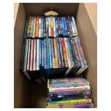 Box of Assorted DVDs