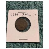 1889 Indian Penny