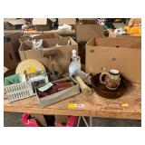 Roy Rogers Camp Set, Mallet, Mugs, Etc
