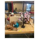 Artificial Tree, Knickknacks, Etc