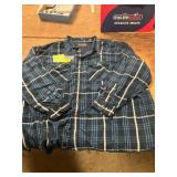 Size 2XL Plaid Lined Shirt by David Taylor