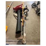 Blower, Trimmer + Lawn Weeder