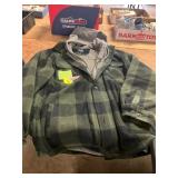 L Smiths Workwear Mens Sherpa Lined Flannel