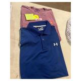 2ct Size XL Graphic T + UA Polo