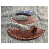 Damascus Blade with Sheath