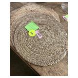 6ct Round Jute Placemats