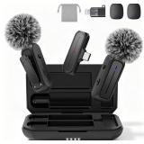 MAYBESTA Wireless Mini Mic for iPhone/Android
