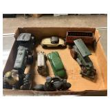 Antique Cast Iron Cars + Tractors
