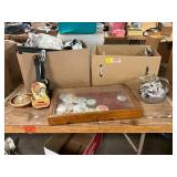 Buttons, Toy Guitars, Pitcher, Etc