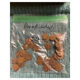 50ct Wheat Pennies