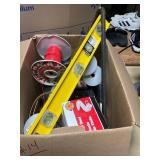 Level, Crowbar, Rolls of Wire, Etc