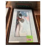 Signed Mike Casper Framed Watercolor