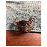 Western Bohemian Turquoise Colored Bangle