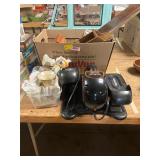 Pottery, Stepper, Shelves, Etc