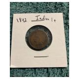 1892 Indian Cent
