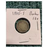 1895-s Barber Dime