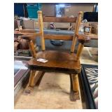 Antique Kids Rocking Chair