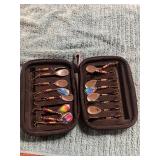 16pc Multi Colored Spinner Lures