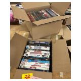 Boxes of Assorted DVDs