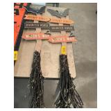 2ct Halloween Road Signs