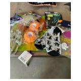 Halloween grab bag socks,gel clings makeup