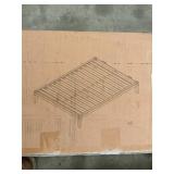 King platform bed frame