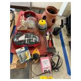 Assorted tools and hardware