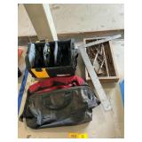 Drill bites, tool bags