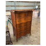 High boy dresser with Mirror