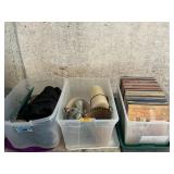 Records, candles, lamps, home decor