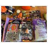 Spider Webs, candy, Handcuffs, stickers