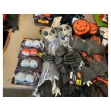 Pumpkin Tealights, Hanging Ghouls, Rubber Bats