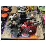 Rubber Bats & Spiders, Hand Stake, Glasses