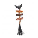 Halloween Witches Broom D cor, Assorted