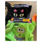 2ct Furry Trick or Treat Bags