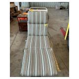 Lawn chair with cushion