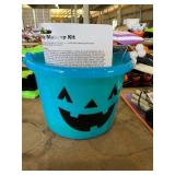 Halloween Bucket W/ Halloween Themed Items & Misc
