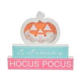 Halloween Word Stack D cor, 1 ct - Assorted