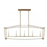 Estoril 5-Light Antique Gild Chandelier