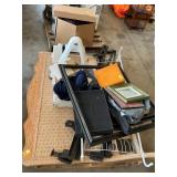 Picture frames, bed frame, shoes