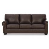 Ashley Colleton Brown Leather Sofa
