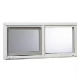 RC 32.25x14.25in White Sliding Window