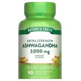 3ct Natures Truth Ashwagandha Capsules 90 Count