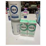 4ct blink eye drops, 2ct blink eye supplement