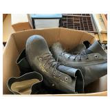 Heavy duty rubber boots