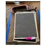 Large clamps, filters