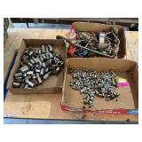 Assorted sockets and tools